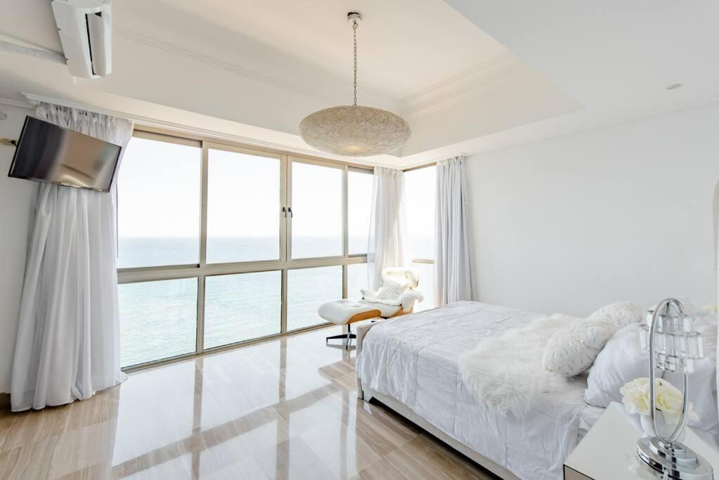 Habitacion Privada Con Vista Al Mar Ambar, Malecon סנטו דומינגו מראה חיצוני תמונה