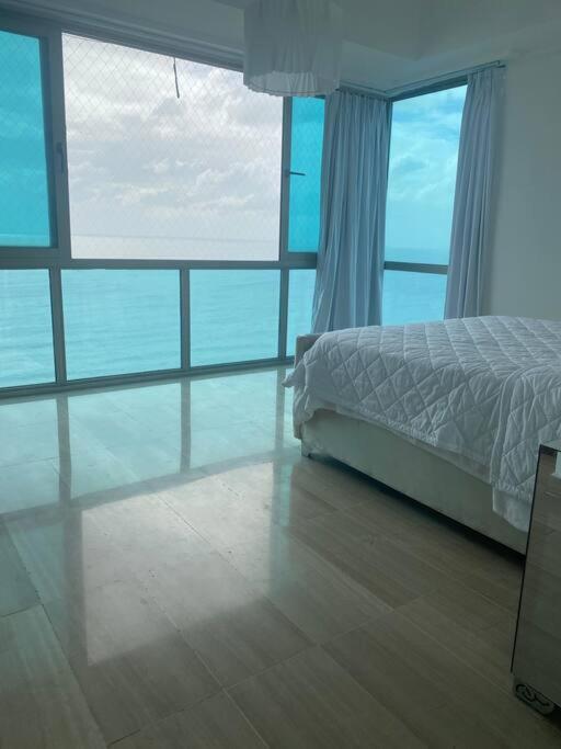 Habitacion Privada Con Vista Al Mar Ambar, Malecon סנטו דומינגו מראה חיצוני תמונה