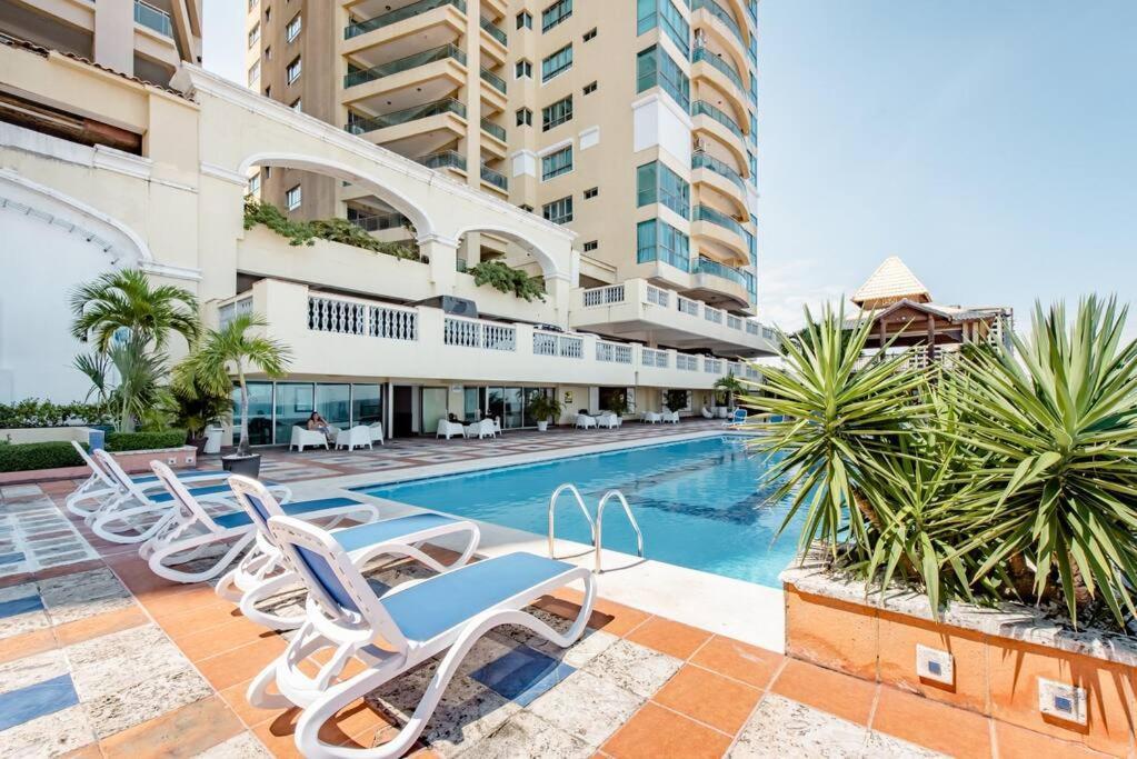 Habitacion Privada Con Vista Al Mar Ambar, Malecon סנטו דומינגו מראה חיצוני תמונה